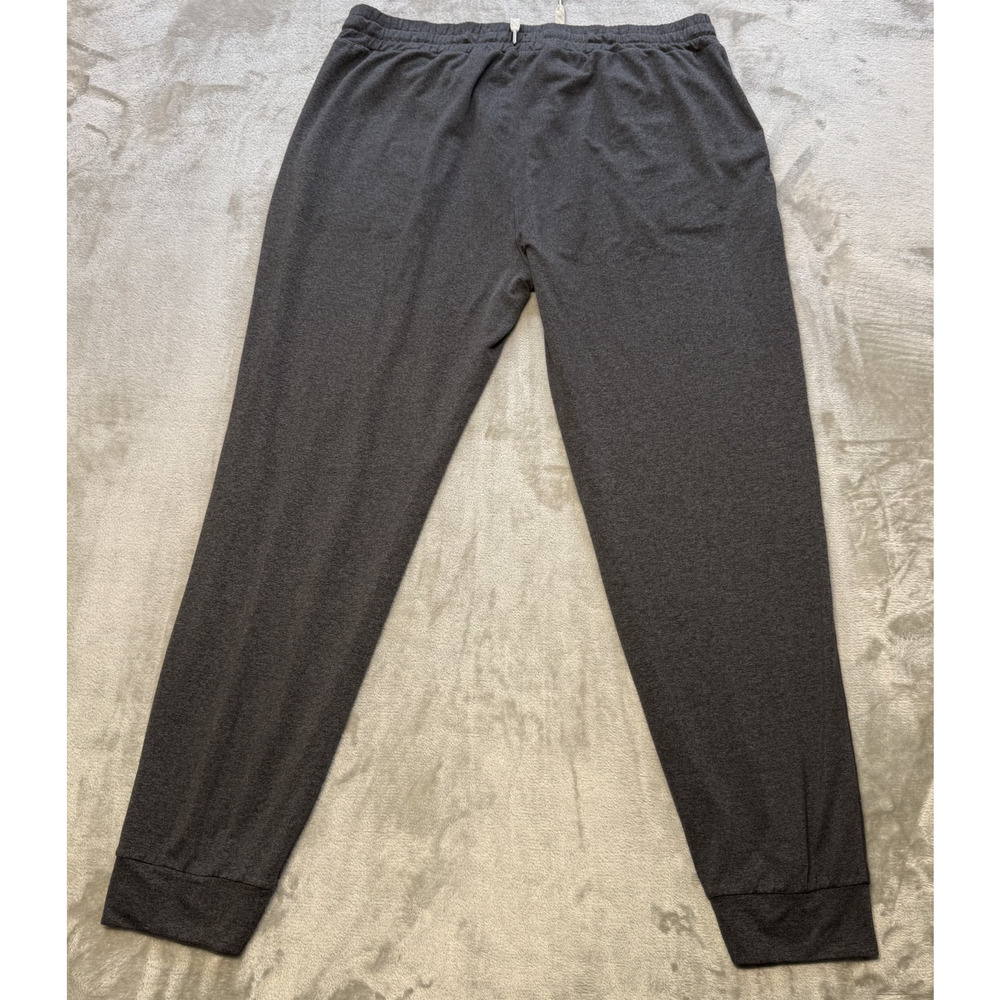 Vuori Ponto Performance Pants Mens Large Gray Joggers Sweatpants Athletic Lounge - Picture 2 of 8